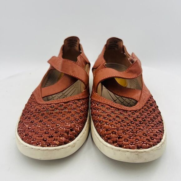 BARETRAPS Yesica Womens Brown Cushioned Round Toe Platform Flats Size 9.5 - Picture 7 of 15